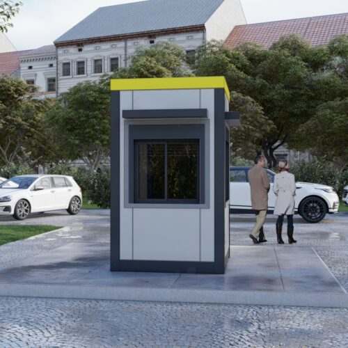 Kassa unit VC 4 (1.5x1.5m) 12 Luxe, duurzame en verplaatsbare kantoorunits in topkwaliteit – ontdek de VC-serie voor jouw bedrijf.